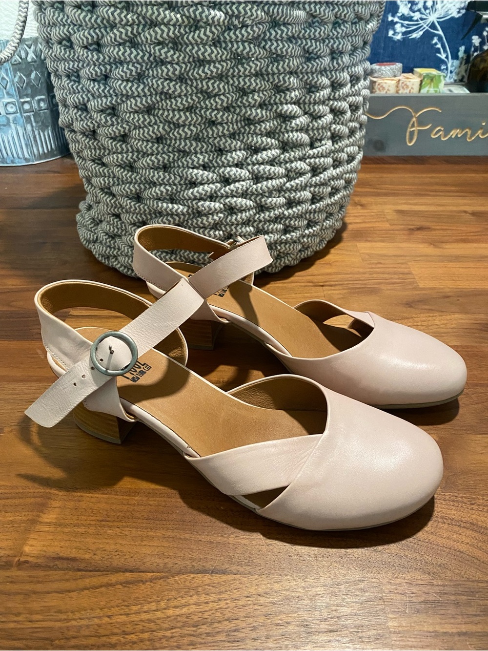 Miz Mooz Farah Heels in Blush Pink